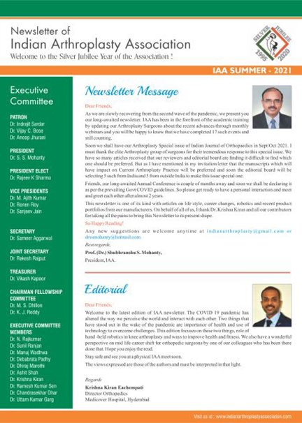 IAA Newsletter 2021 (Summer)